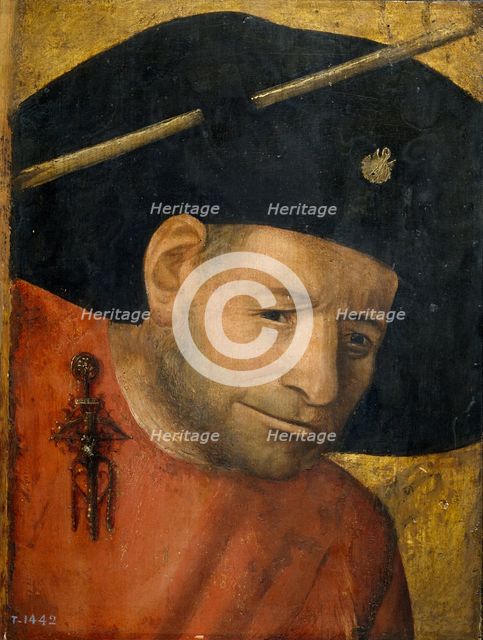 A Crossbowman. Artist: Bosch, Hieronymus, (School)  
