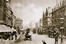 A crossing in Oxford Street, London, early 20th century. Creator: Unknown