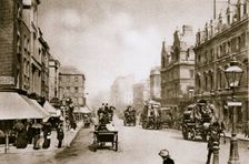 A crossing in Oxford Street, London, early 20th century. Creator: Unknown