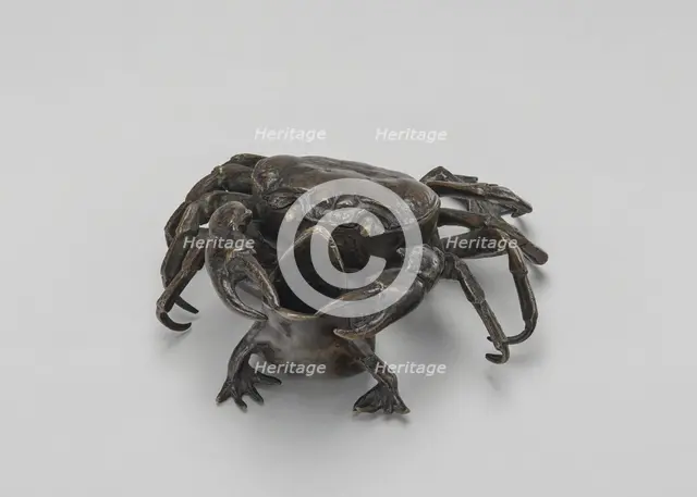 A Crab on a Toad, early 16th century. Creator: Unknown.