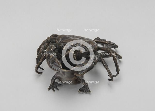 A Crab on a Toad, early 16th century. Creator: Unknown.