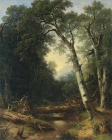 A Creek in the Woods, 1865. Creator: Asher Brown Durand