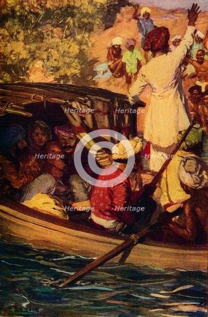 'A Critical Moment', c1857 (c1912). Artist: Unknown.