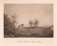 A cricket match on Bansted Downs, Surrey, 19th century (1912)