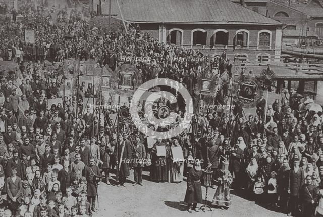 A Crucession in Sysert, 1900s-1910s.