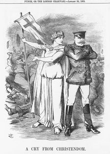 A Cry from Christendom 1882. Creator: Joseph Swain
