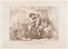 A Cully Pillag'd, November 30, 1785., November 30, 1785. Creator: Thomas Rowlandson