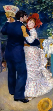 A Dance in the Country 1883. Artist: Pierre-Auguste Renoir