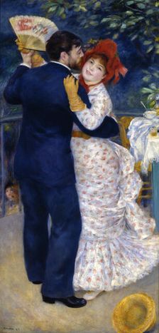 A Dance in the Country 1883. Artist: Pierre-Auguste Renoir