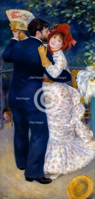 'A Dance in the Country', 1883. Artist: Pierre-Auguste Renoir