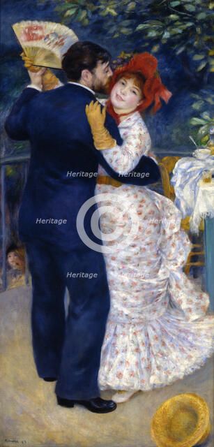 'A Dance in the Country', 1883. Artist: Pierre-Auguste Renoir