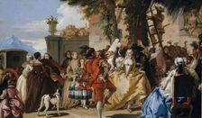 A Dance in the Country, ca. 1755. Creator: Giovanni Domenico Tiepolo