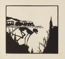 A Dance of Death, 1922. Creator: Draesner, Walter (1891-1940)