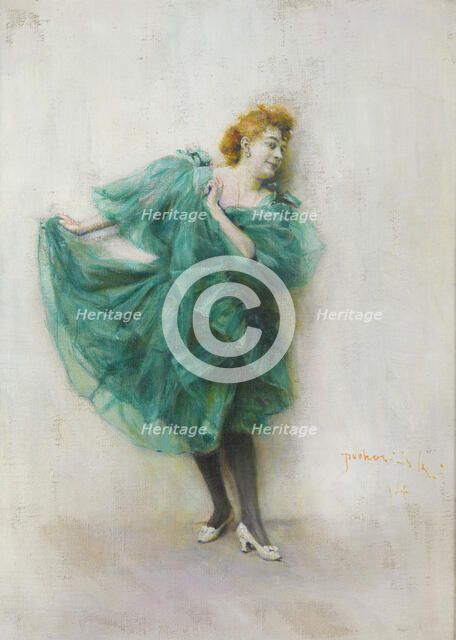A Dancer, 1894. Creator: Wladyslaw Podkowinski.