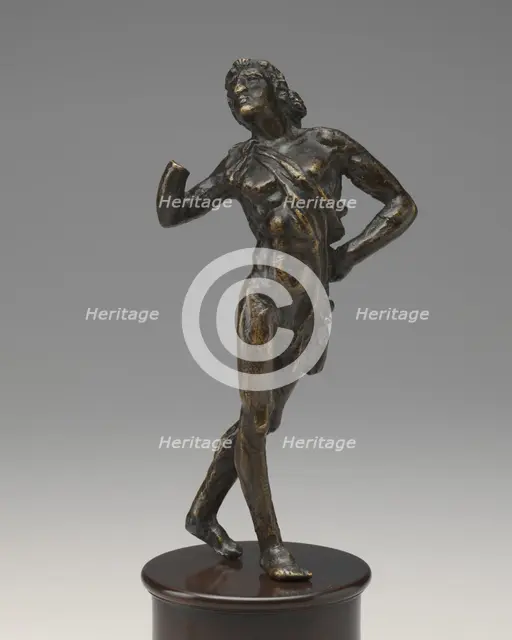 A Dancing Faun, model c. 1515, cast possibly mid-16th century. Creator: Giovanni Francesco Rustici.