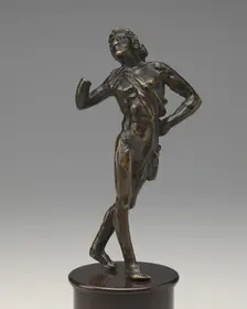 A Dancing Faun, model c. 1515, cast possibly mid-16th century. Creator: Giovanni Francesco Rustici