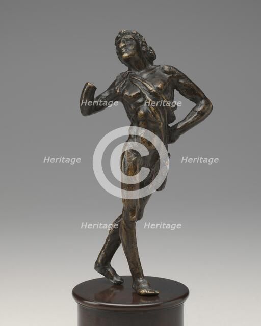 A Dancing Faun, model c. 1515, cast possibly mid-16th century. Creator: Giovanni Francesco Rustici.