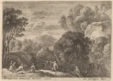 A Dancing Satyr. Creator: Herman van Swanevelt