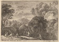 A Dancing Satyr. Creator: Herman van Swanevelt