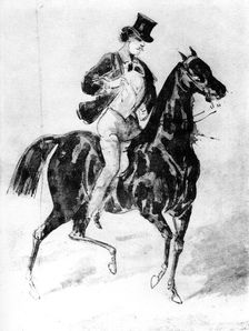 A Dandy 19th century, (1930).Artist: Constantin Guys