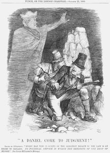 "A Daniel Come to Judgement!", 1880. Creator: Joseph Swain