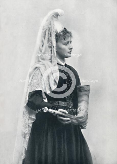 A Danish bride, 1912. Artist: Solveig Lund.