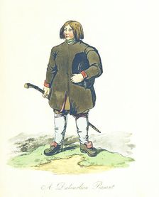 A Dalecarlion Peasant, 1813. Creator: Joseph Constantine Stadler