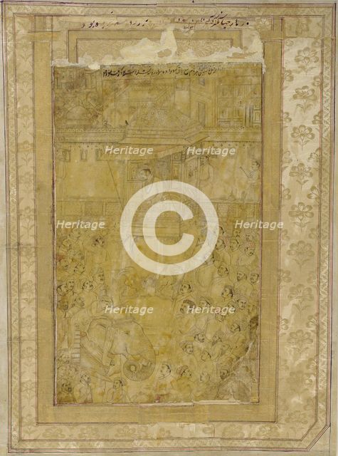 A Darbar of Jahangir, early 17th century. Creator: Unknown.