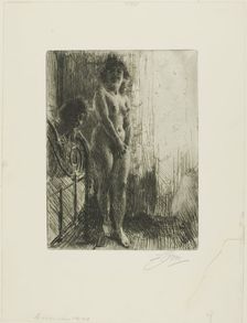 A Dark Corner, 1903. Creator: Anders Leonard Zorn