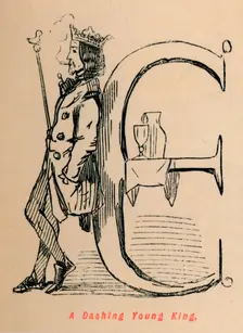 A Dashing Young King c1860, (c1860). Artist: John Leech