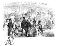 A Day at London Bridge Station, 1858. Creator: Unknown