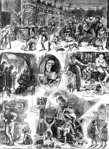 A Day in Town, 1883. Creator: Unknown