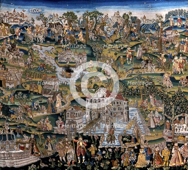 A Day in the LIfe of a French Nobleman, France, 17th century. Creator: Unknown.