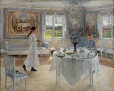 A Day of Celebration, 1902. Creator: Fanny Brate