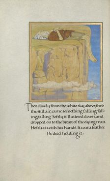 A Dead Hunter; Story of a Hunter, 1908. Creator: Florence Kingsford Cockerell