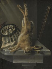 A Dead Hare, 1670. Creator: Jacob Biltius