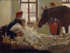 A dear visitor, 1894. Creator: Kurzweil, Max (Maximilian) (1867-1916)