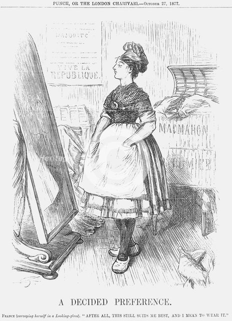 'A Decided Preference', 1877.  Artist: Joseph Swain