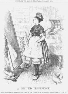A Decided Preference 1877. Creator: Joseph Swain