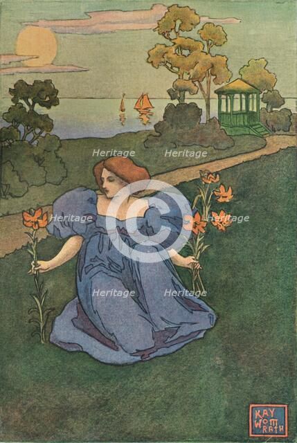 'A Decorative Panel by Kay Womrath', c1899. Artist: Andrew Kay Womrath.