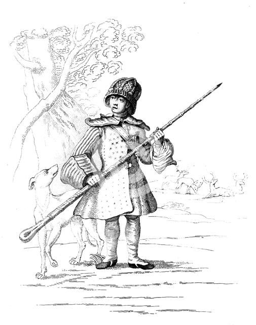 'A Deer Hunter'. Artist: Unknown