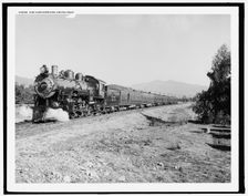 A Deluxe overland limited train, between 1910 and 1920. Creator: Unknown
