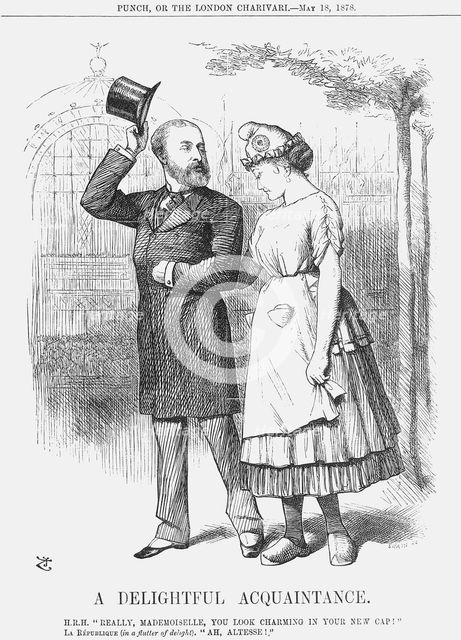 'A Delightful Acquaintance', 1878.  Creator: Joseph Swain.