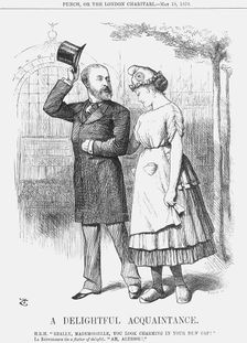 A Delightful Acquaintance 1878. Creator: Joseph Swain