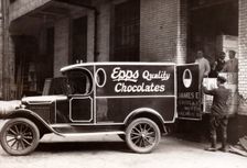 A delivery lorry, Blackfriars, London, 1924