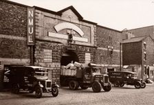 A depot of NMU (Northern Motor Utilties Ltd), 1927