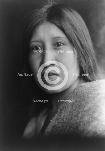 A desert Cahuilla woman, c1924. Creator: Edward Sheriff Curtis.