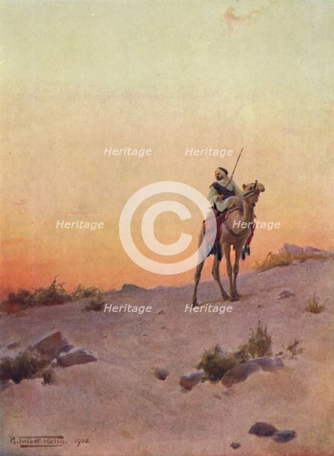 'A Desert Scout', c1880, (1904). Artist: Robert George Talbot Kelly.