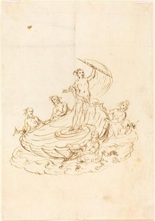 A Design for a Saltcellar. Creator: Unknown