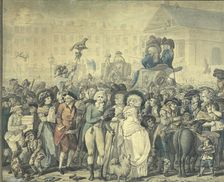 A detail from Westminster Election of 1788 Artist: Robert Dighton